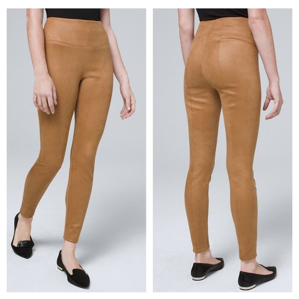 Women's Tan High-Waisted Pants